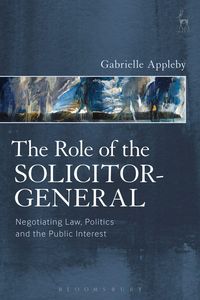 Produktbild: Appleby, G: Role of the Solicitor-General