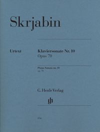 Produktbild: Alexander Skrjabin - Klaviersonate Nr. 10 op. 70