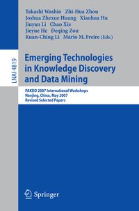 Produktbild: Emerging Technologies in Knowledge Discovery and Data Mining