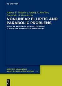 Produktbild: Nonlinear Elliptic and Parabolic Problems