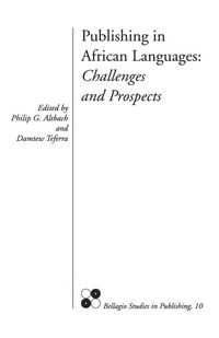 Produktbild: Publishing in African Languages