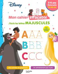 Produktbild: Disney : mon cahier effa&ccedil;able : j'&eacute;cris les lettres majuscules