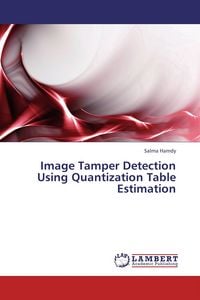 Produktbild: Image Tamper Detection Using Quantization Table Estimation
