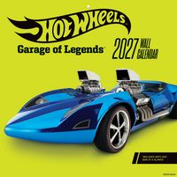 Produktbild: Hot Wheels Garage of Legends 2027 Wall Calendar
