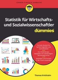 Produktbild: Statistik f&uuml;r Wirtschafts- und Sozialwissenschaftler f&uuml;r Dummies