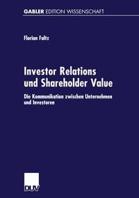 Produktbild: Investor Relations und Shareholder-Value