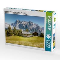 Produktbild: CALVENDO Puzzle Lavarella und Conturines - Fanes - Alta Badia - | 1000 Teile Lege-Gr&ouml;&szlig;e 64x48cm Foto-Puzzle f&uuml;r gl&uuml;ckliche Stunden