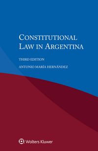 Produktbild: Constitutional Law in Argentina