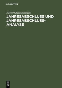 Produktbild: Jahresabschluss und Jahresabschlussanalyse