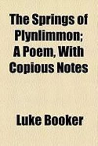 Produktbild: The Springs of Plynlimmon; A Poem, with Copious Notes