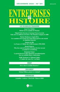 Produktbild: Les Scandales Financiers Eh 101 Decembre 2020: Entreprises et