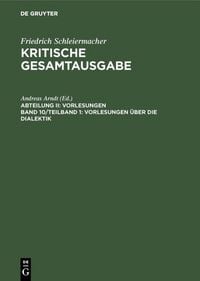 Produktbild: Vorlesungen &uuml;ber die Dialektik