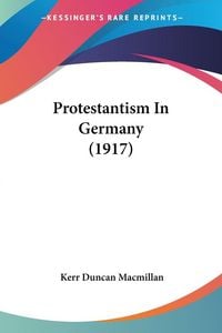 Produktbild: Protestantism In Germany (1917)