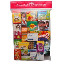 Produktbild: Gro&szlig;er Kaufladenbeutel mit Miniaturfaltschachteln