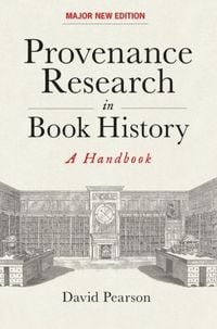 Produktbild: Provenance Research in Book History