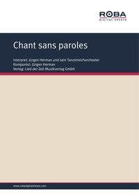 Produktbild: Chant sans paroles