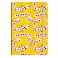 Produktbild: Notizbuch A5 Bl&uuml;ten gelb