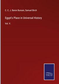 Produktbild: Egypt's Place in Universal History