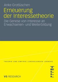 Produktbild: Erneuerung der Interessetheorie