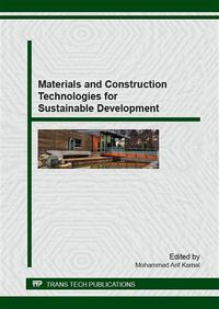 Produktbild: Materials and Construction Technologies for Sustainable Development