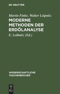 Produktbild: Moderne Methoden der Erd&ouml;lanalyse