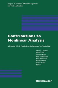 Produktbild: Contributions to Nonlinear Analysis
