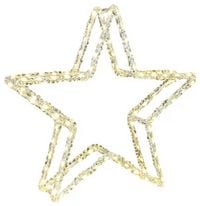 Produktbild: Konstsmide 4403-103 LED-Weihnachtsstern Stern Warmwei&szlig; LED Klar