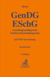 Produktbild: Gendiagnostikgesetz, Embryonenschutzgesetz. GenDG / ESchG