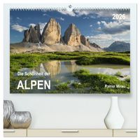 Produktbild: Die Sch&ouml;nheit der Alpen (hochwertiger Premium Wandkalender 2026 DIN A2 quer), Kunstdruck in Hochglanz