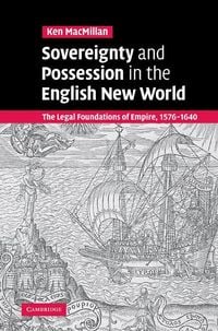 Produktbild: Sovereignty and Possession in the English New World