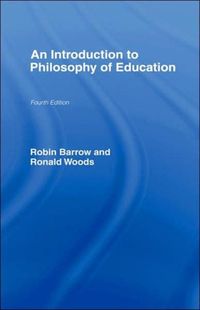 Produktbild: Woods, R: An Introduction to Philosophy of Education