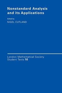 Produktbild: Non-Standard Analysis and Its Applications