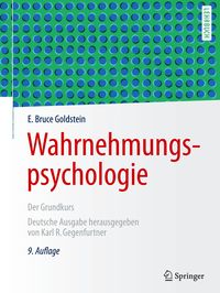 Bild vom Artikel Wahrnehmungspsychologie vom Autor E. Bruce Goldstein