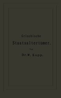 Produktbild: Griechische Staatsaltert&uuml;mer