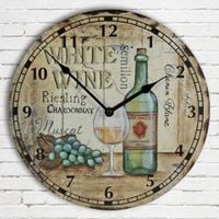 Produktbild: Wanduhr Wein