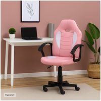 Produktbild: HTI-Living Schreibtischstuhl Junior h&ouml;henverstellbar ergonomischer Drehstuhl Pink