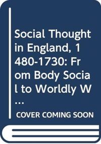 Produktbild: Social Thought in England, 1480-1730