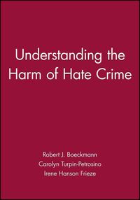 Produktbild: Boeckmann, R: Understanding the Harm of Hate Crime