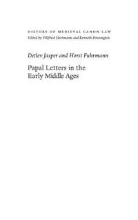 Produktbild: Papal Letters in the Early Middle Ages