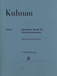 Produktbild: Johann Kuhnau - S&auml;mtliche Werke f&uuml;r Tasteninstrument