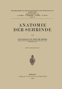 Anatomie der Sehrinde Max De Crinis