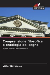 Produktbild: Comprensione filosofica e ontologia del segno