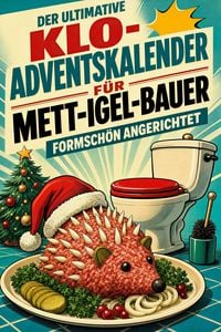 Produktbild: Der ultimative Klo-Adventskalender f&uuml;r Mett-Igel-Bauer