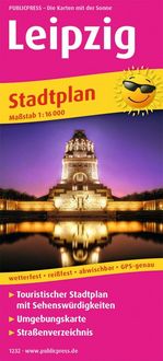 Produktbild: Publicpress Stadtplan Leipzig 1:16.000