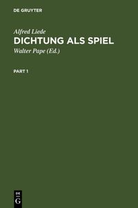 Produktbild: Dichtung als Spiel