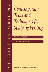 Produktbild: Contemporary Tools and Techniques for Studying Writing