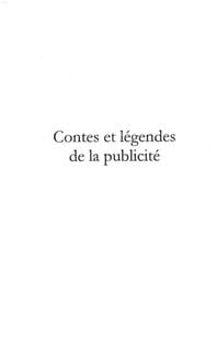 Produktbild: Contes et legendes de la publicite