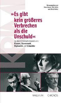Produktbild: 'Es gibt kein gr&ouml;&szlig;eres Verbrechen als die Unschuld'