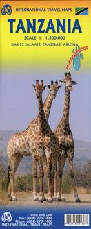 Produktbild: Tanzania 1:1 370 000 waterproof map