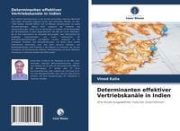 Produktbild: Determinanten effektiver Vertriebskan&auml;le in Indien